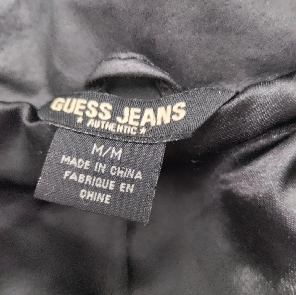 Guess leather coat